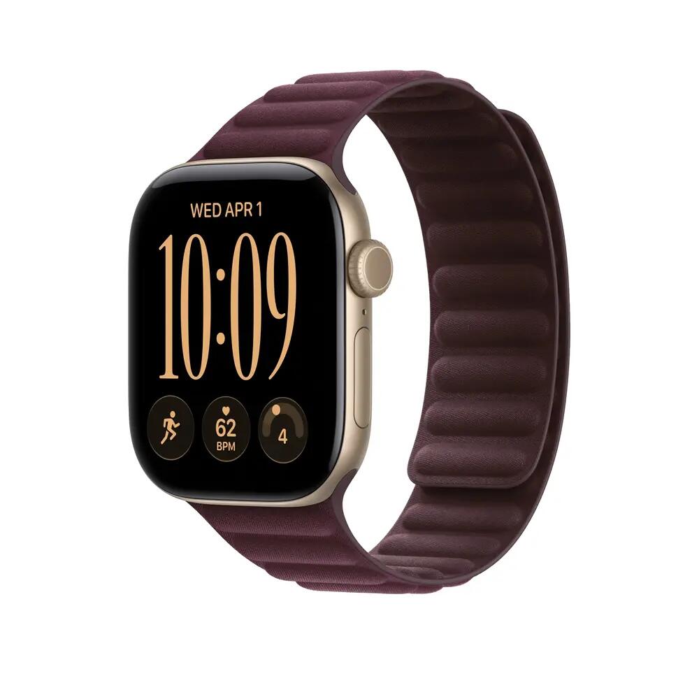 Accessoire Apple Watch Magnetic Link Bourgogne 2/2
