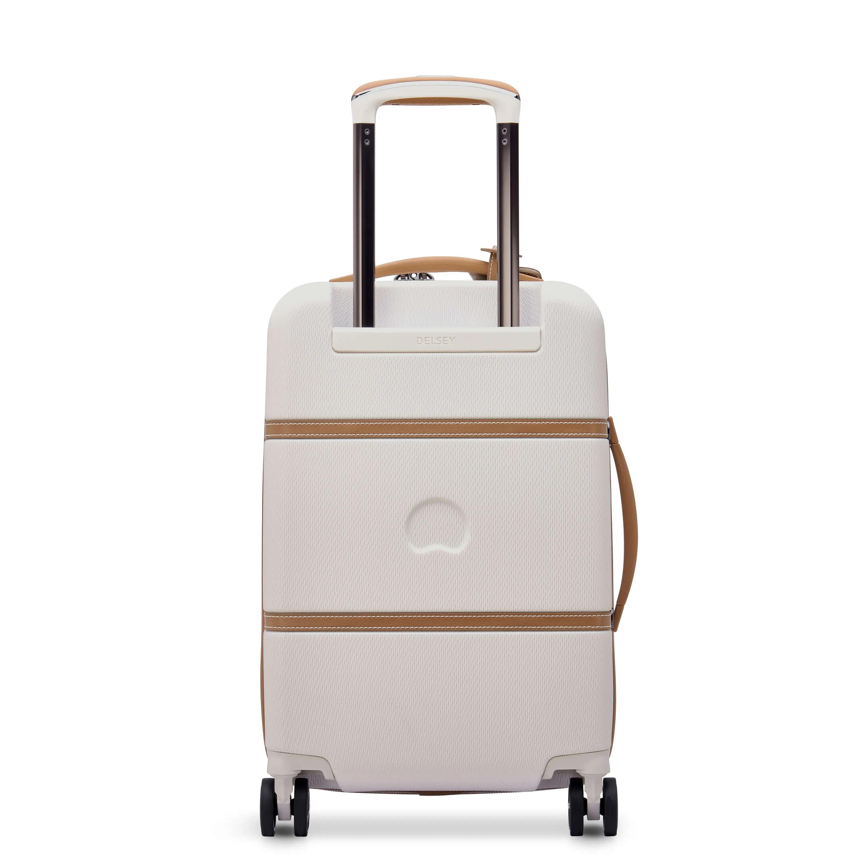 Delsey Chatelet Air 2.0 Mała twarda biała walizka kabinowa na kółkach 55 cm 15/15