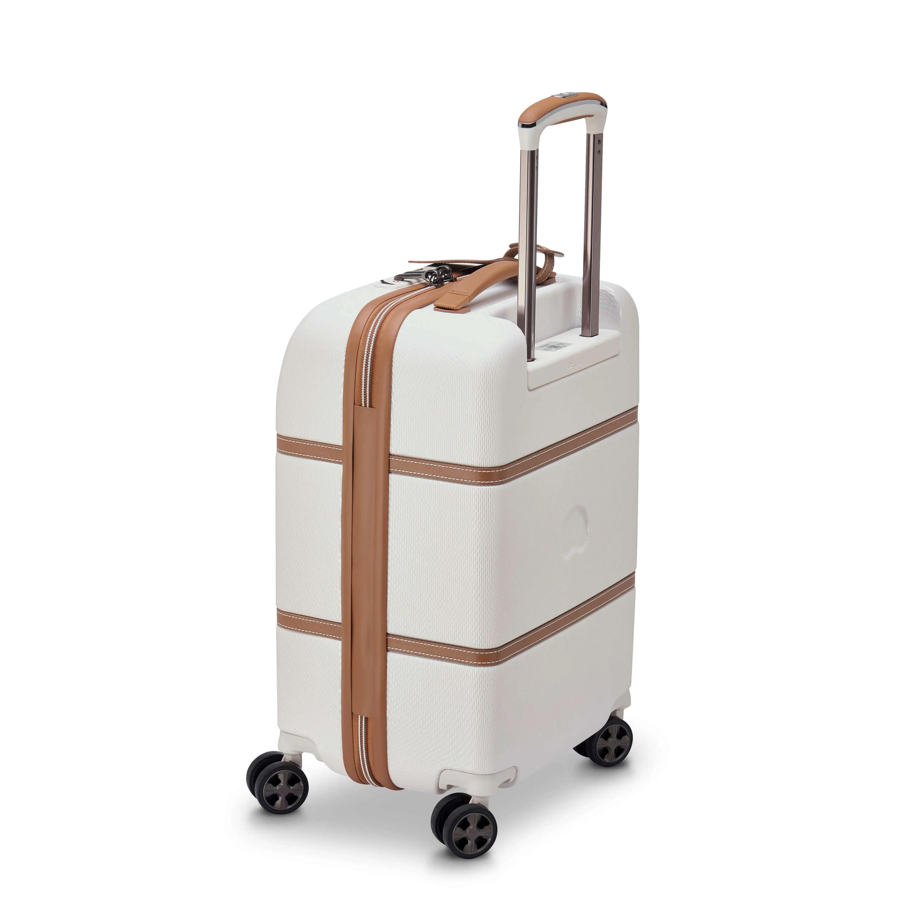 Delsey Chatelet Air 2.0 Mała twarda biała walizka kabinowa na kółkach 55 cm 11/15