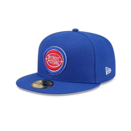 Casquette NBA Detroit Pistons New Era Hardwood Classic 59FIFTY Bleu
