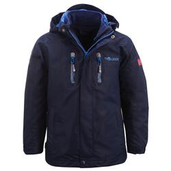 Veste 3en1 pour enfants Lofoten Imperméable Bleu marine / Rose