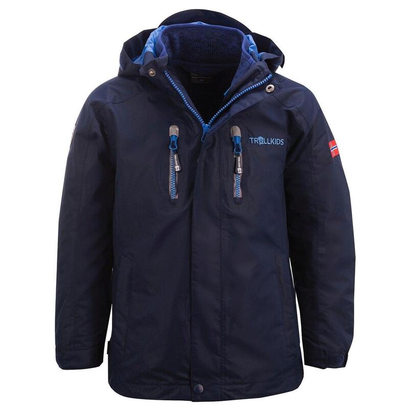 Veste 3en1 pour enfants Lofoten Imperméable Bleu marine / Bleu français