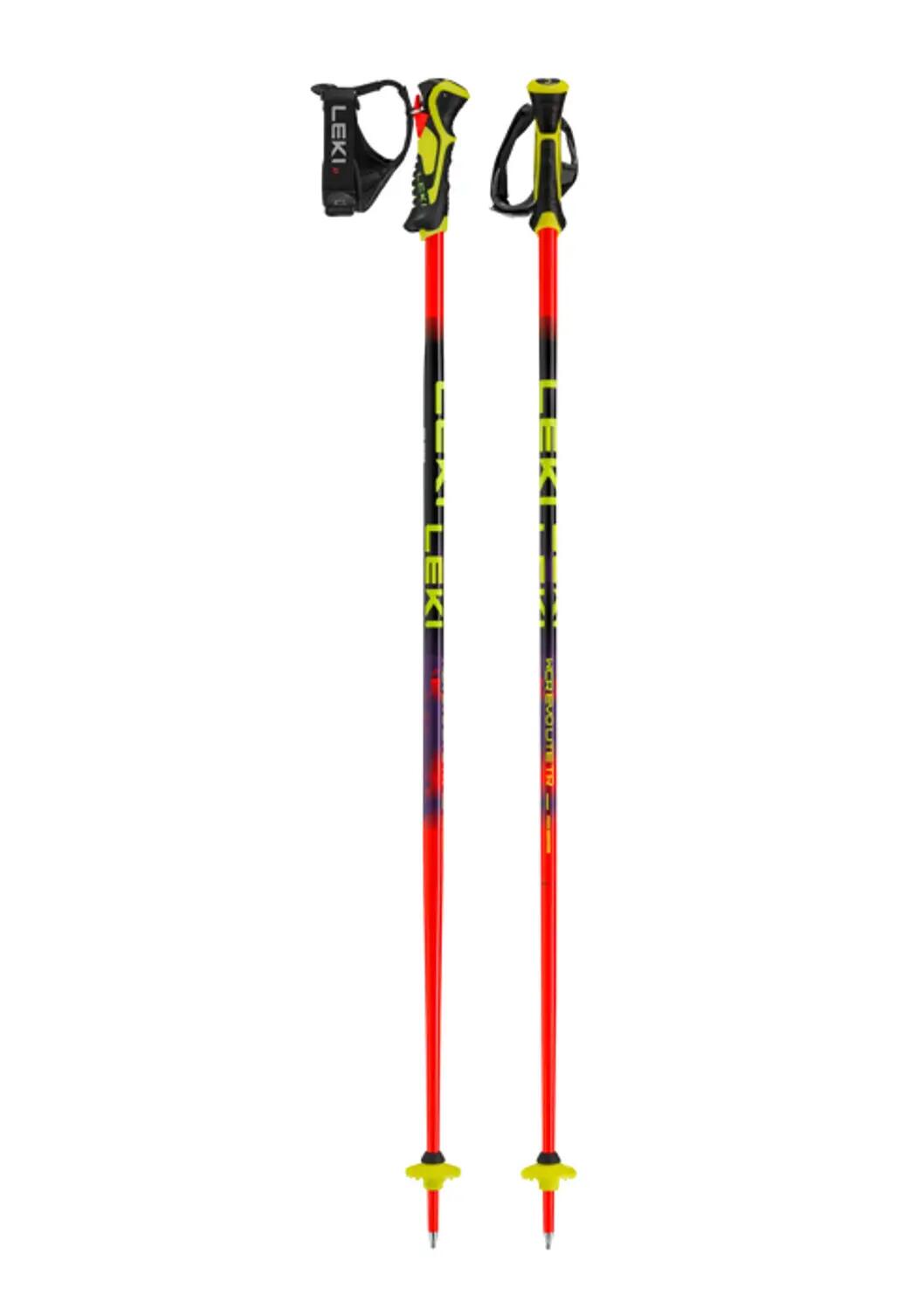 Leki WCR Evo Lite SL TR Junior bastoncini da sci da slalom rosso-viola-giallo 2/7