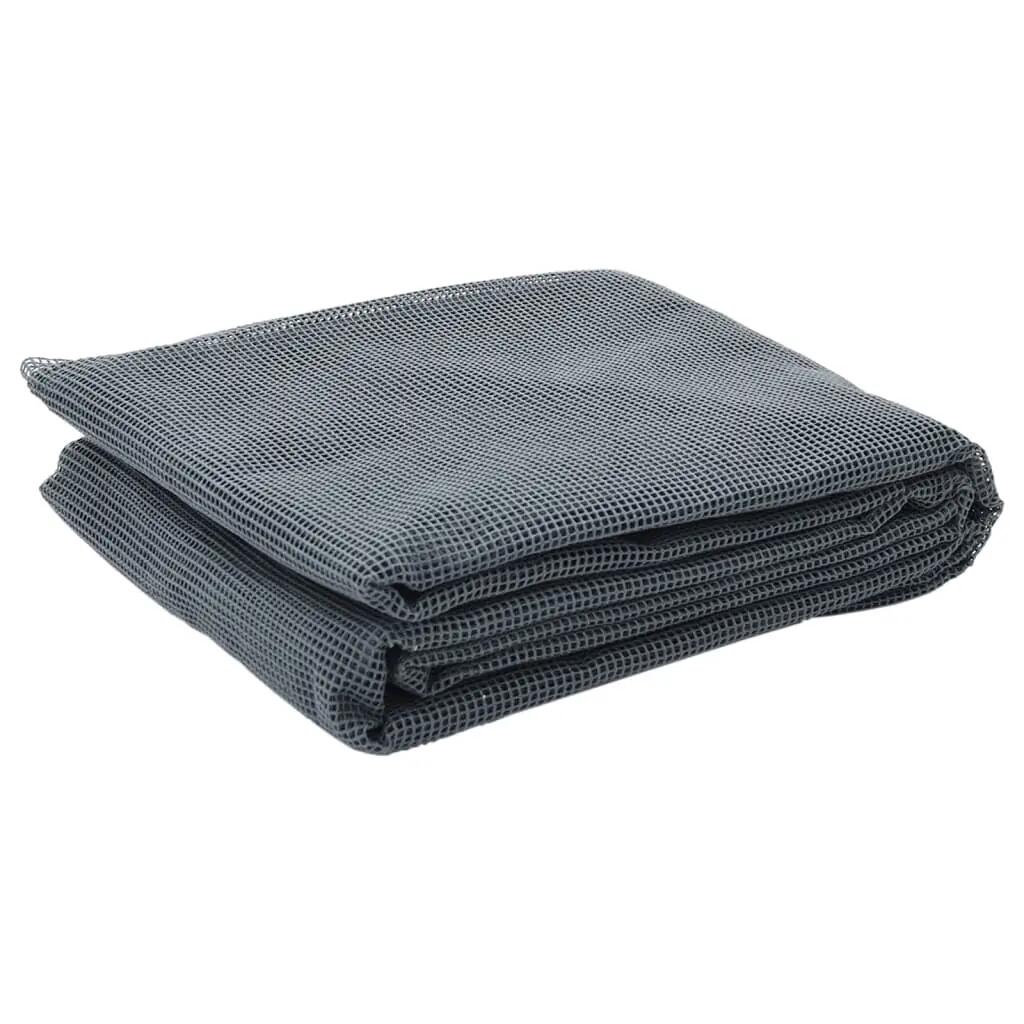 Tapis de sol tente antracite vidaXL polyester enduit mousse PVC 5 x 3 m 2/7