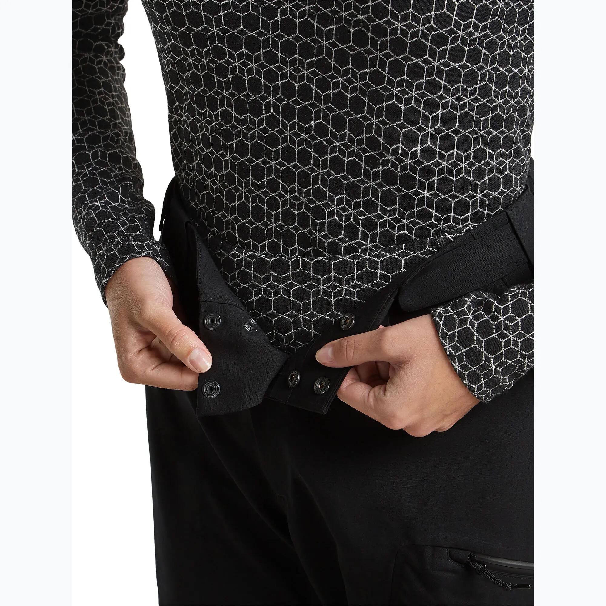 Pantaloni termici da donna icebreaker Merino 260 Tech Vertex High Rise 4/6