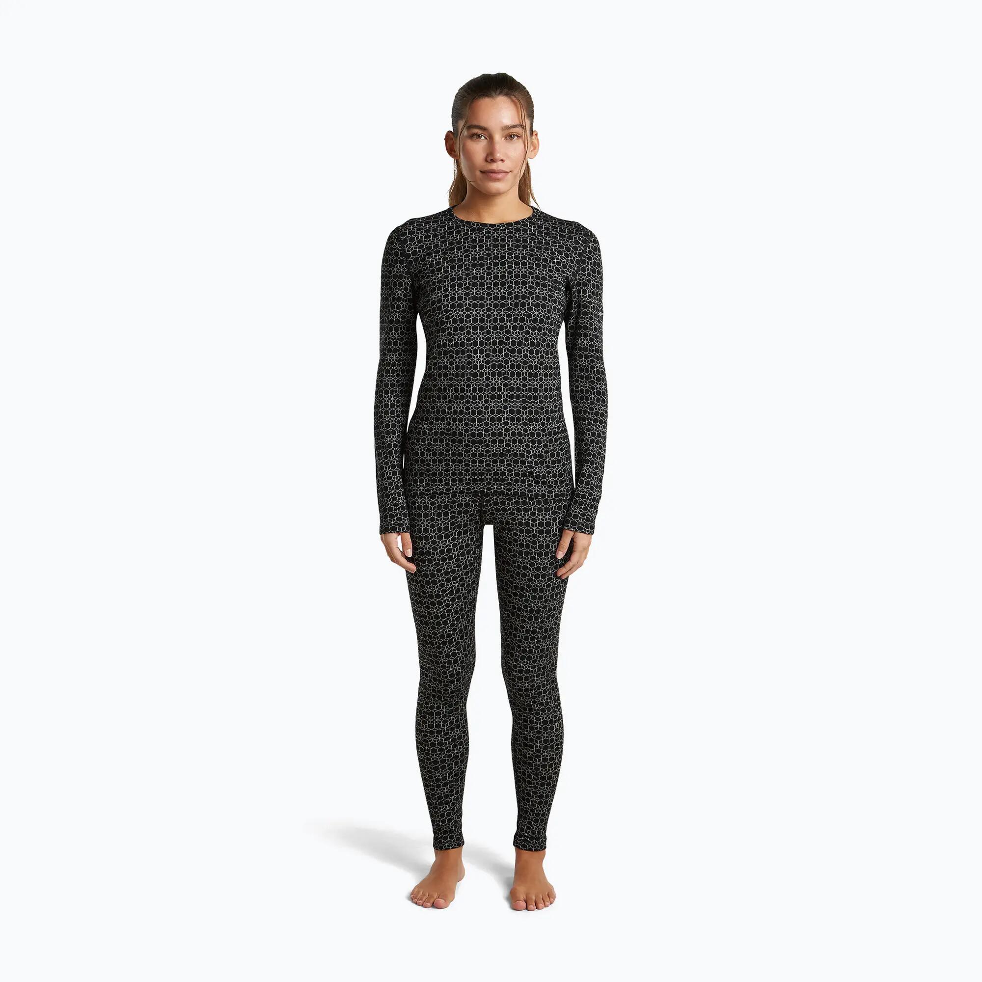 Pantaloni termici da donna icebreaker Merino 260 Tech Vertex High Rise 2/6