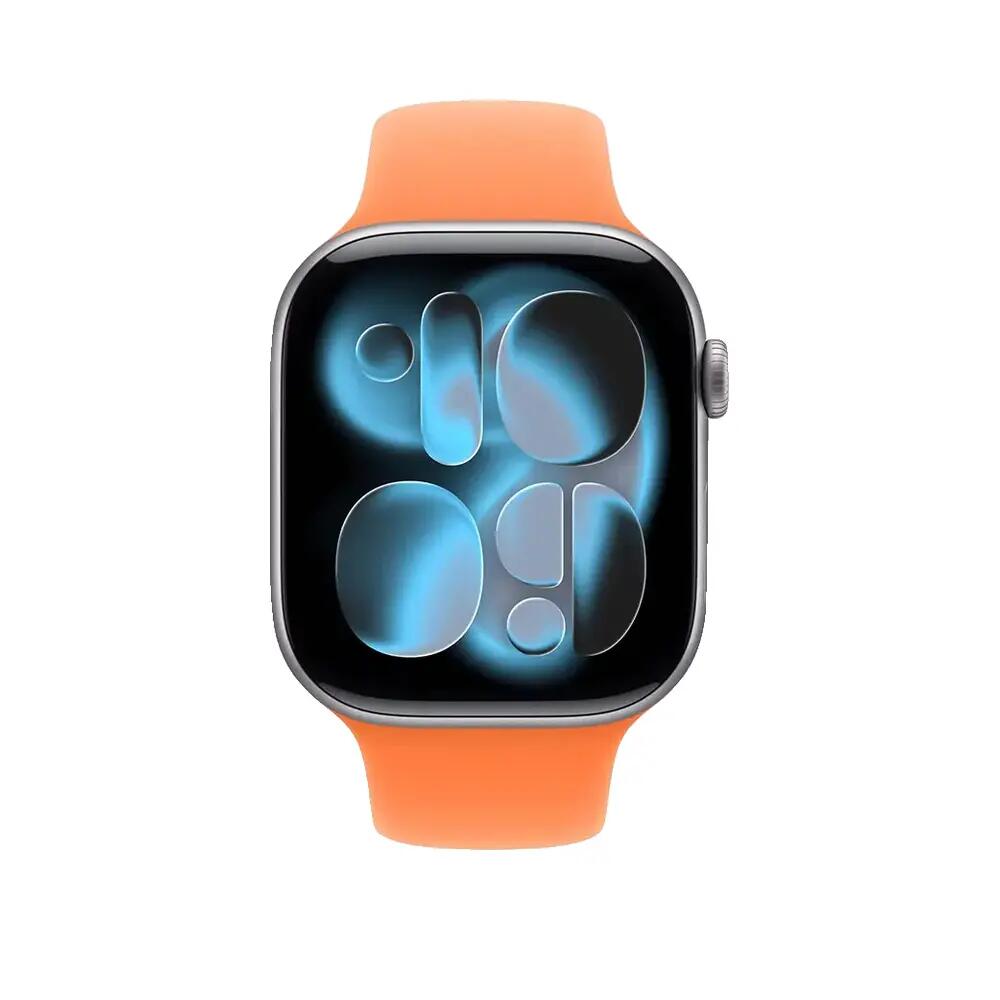 Pulsera Apple Sport Naranja — fluoroelastómero, ajustable, unisexe 3/3