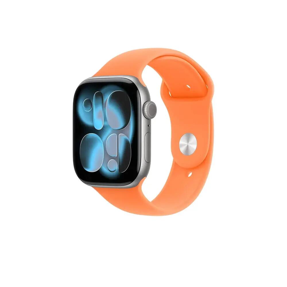 Pulsera Apple Sport Naranja — fluoroelastómero, ajustable, unisexe 2/3