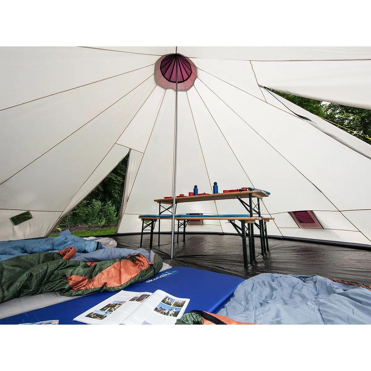 Tenda de campismo - Tipi Kota 550 Protect - Chão de tenda cosido - 12 pessoas 6/15