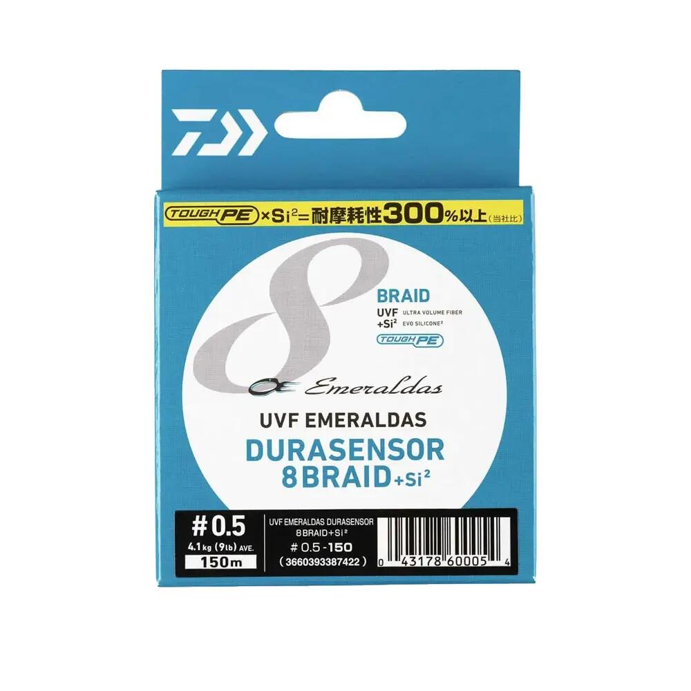 Fil de pesca trançado Daiwa Emeraldas Sensor 8 Multicolorido 2/4