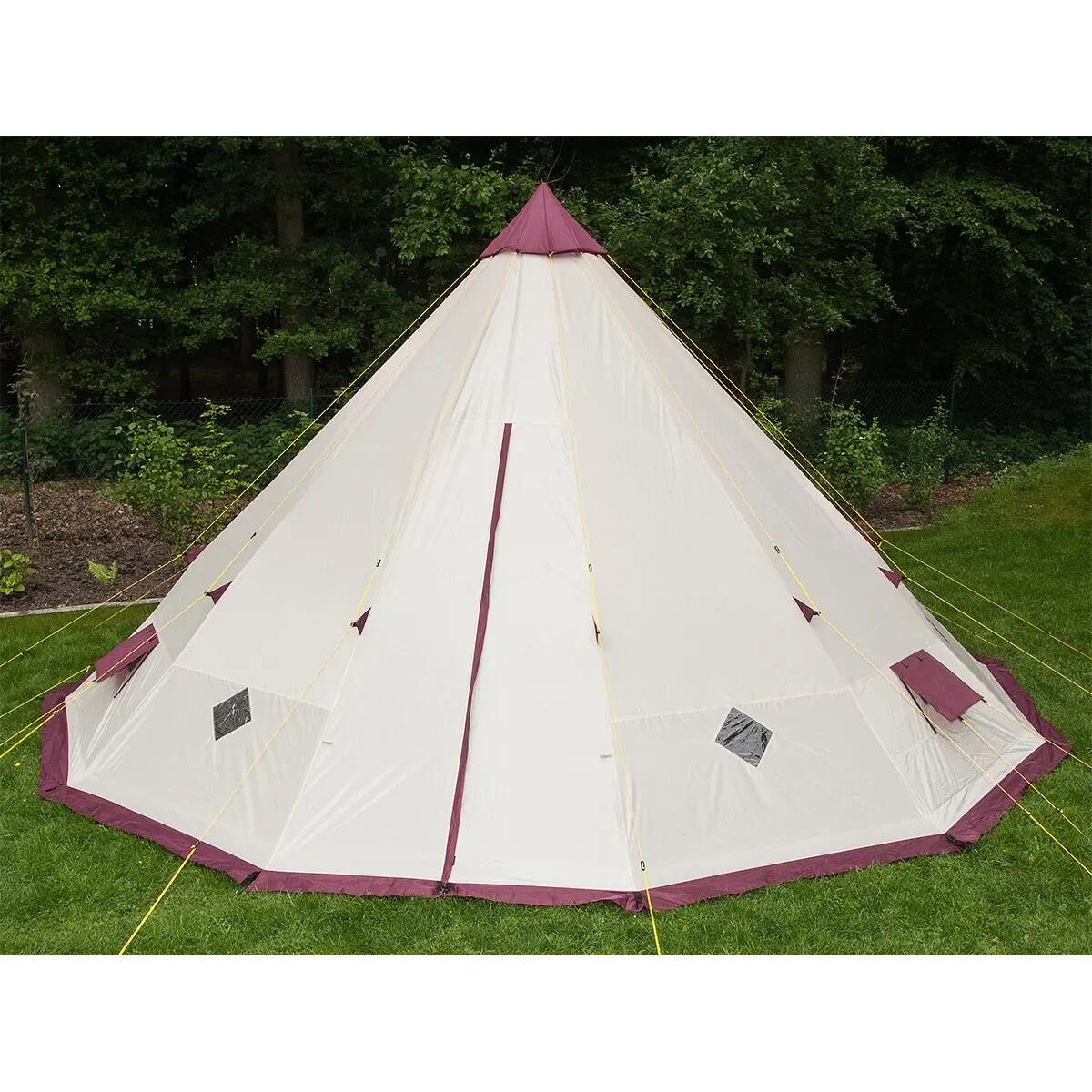 Tenda de campismo - Tipi Kota 550 Protect - Chão de tenda cosido - 12 pessoas 4/15