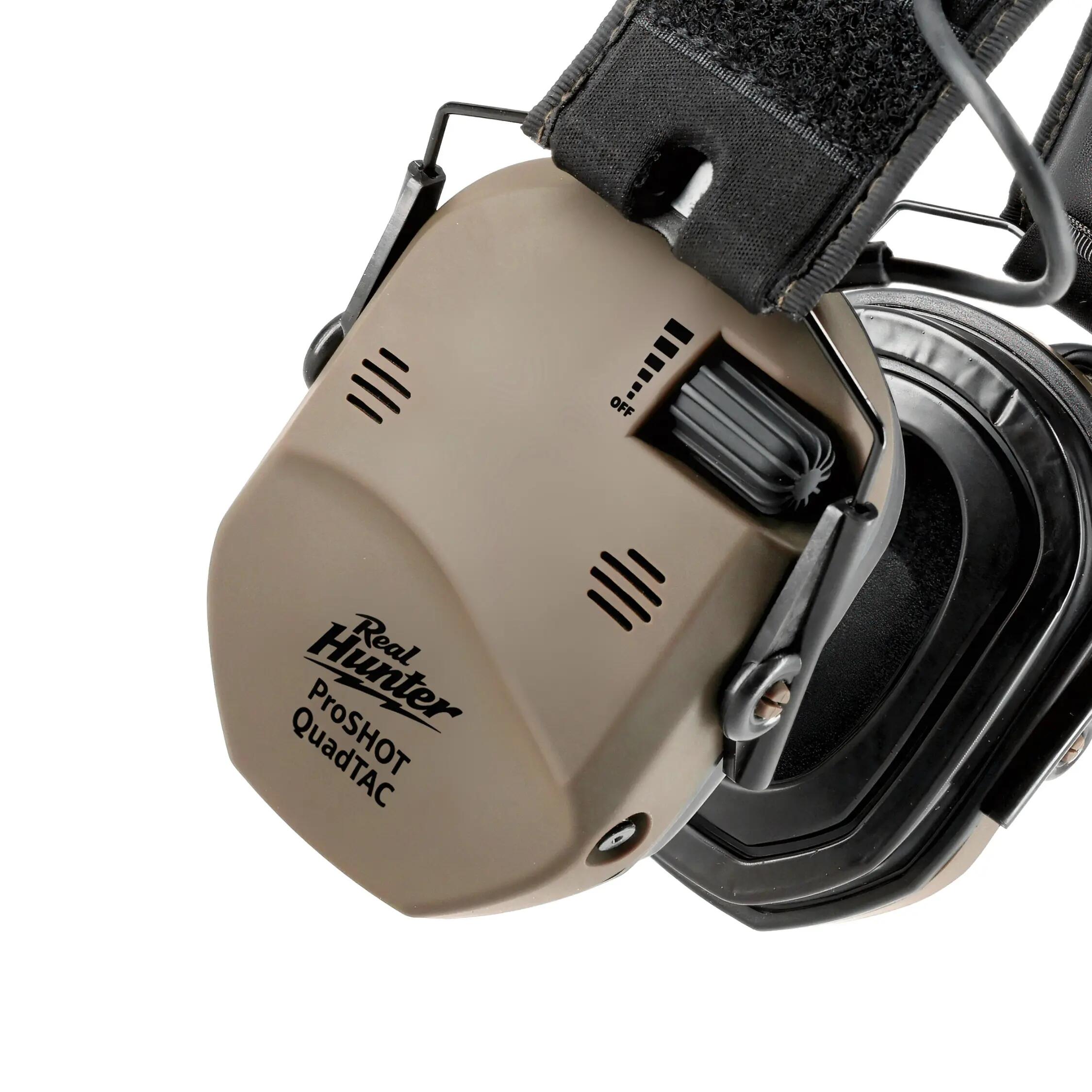Słuchawki aktywne żelowe Active ProSHOT QuadTAC SNR 27 dB 2/8