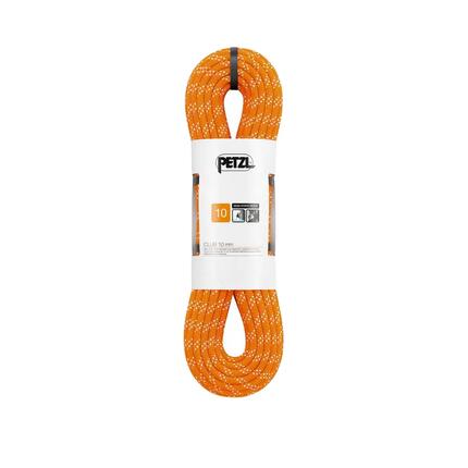 Corde d'escalade Petzl club 10 mm Orange