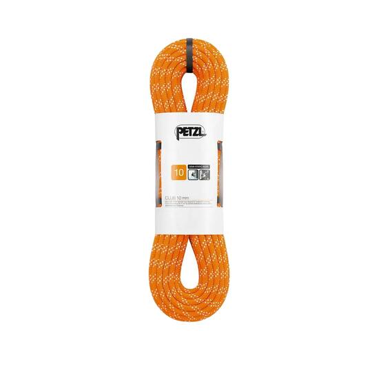 Corde d'escalade Petzl club 10 mm Orange