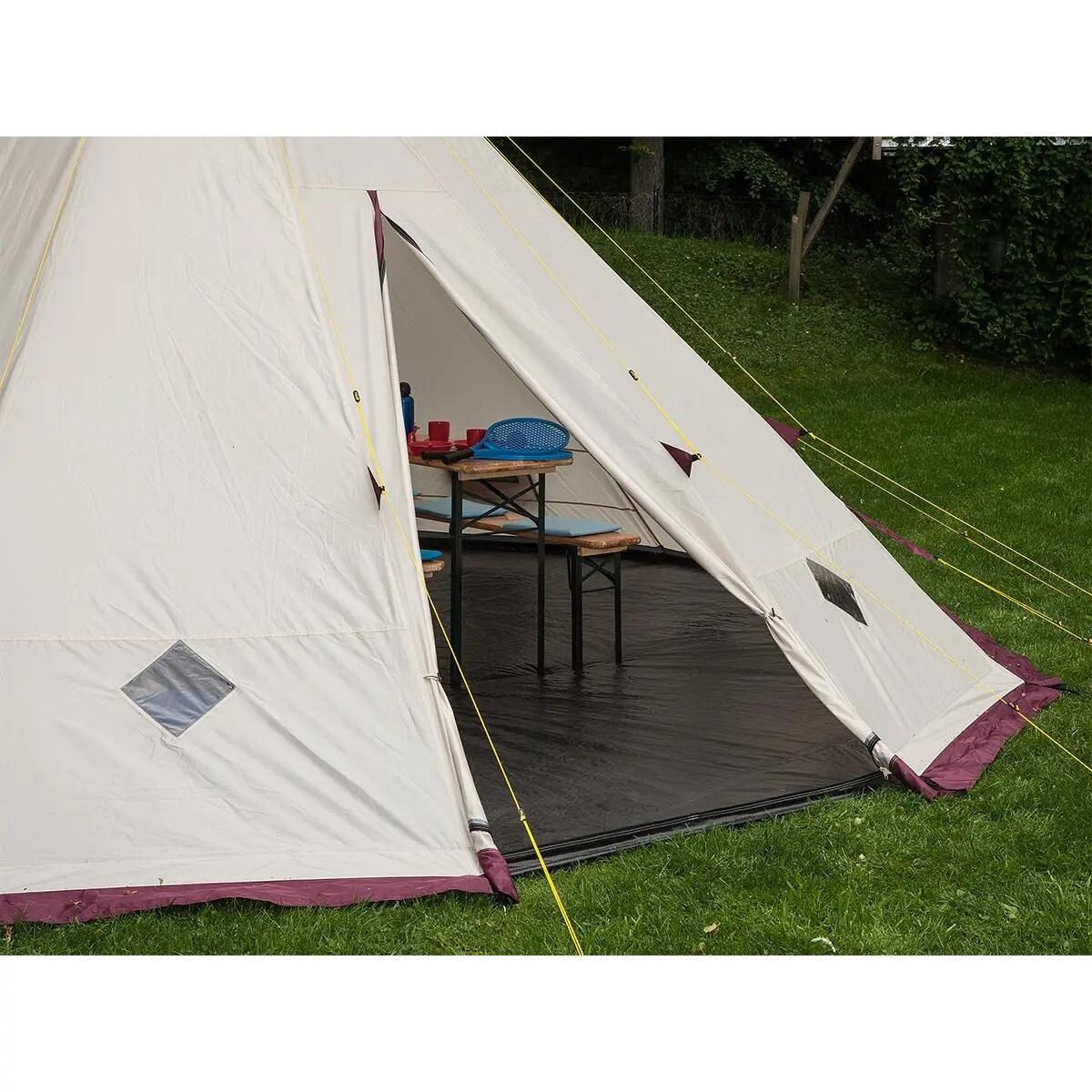 Tenda de campismo - Tipi Kota 550 Protect - Chão de tenda cosido - 12 pessoas 10/15