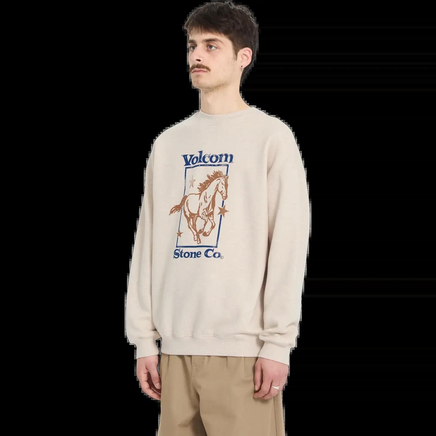 Felpa Volcom RECTO VERSO Dust Heather 3/5