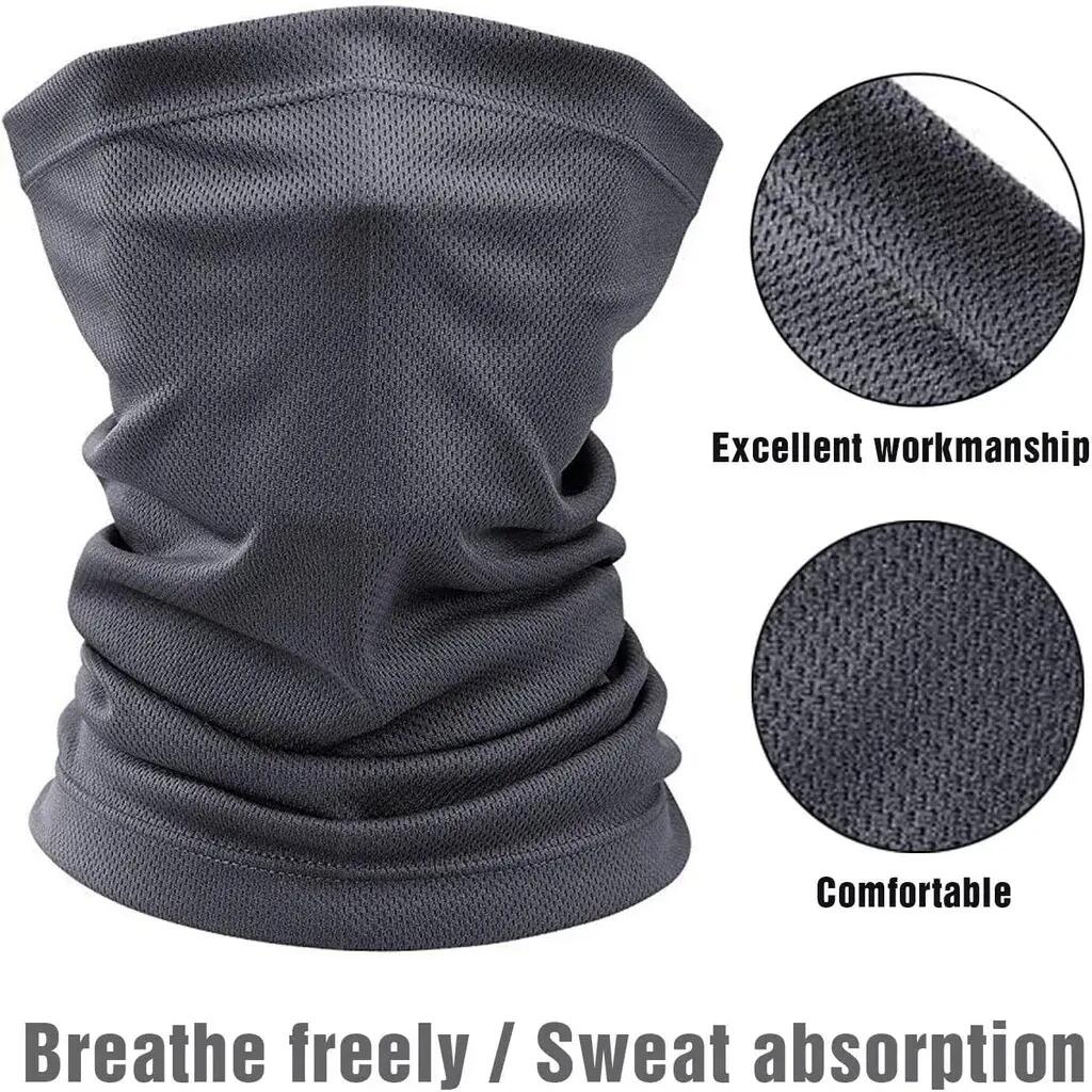 Ensemble de 6 bandanas multifonctionnels : bandeau, cache-cou, cagoule, masque d 4/7