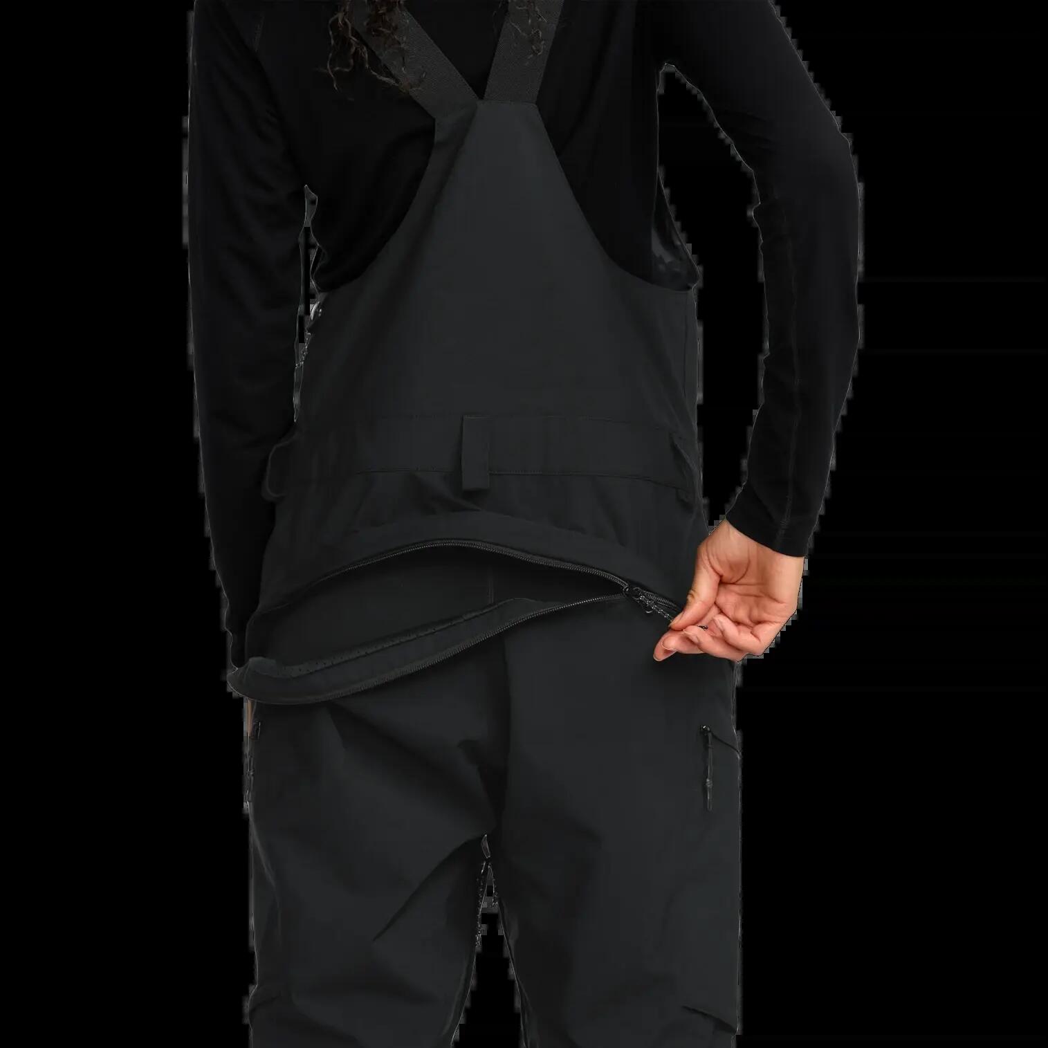 Calças de snowboard Volcom ASH STRETCH GORE BIB OVERALL Preto 8/8