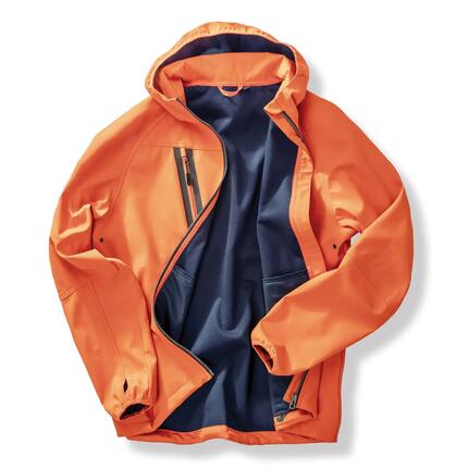 Veste à capuche 3 couches softshell Result