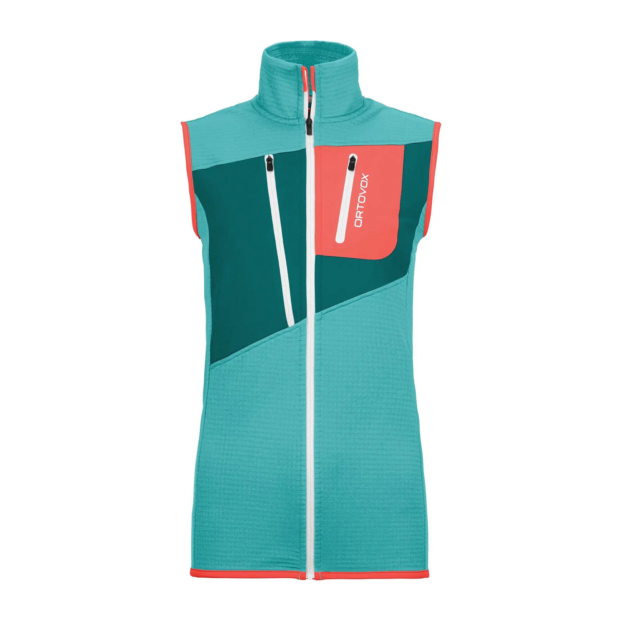 Gilet in pile da donna ORTOVOX Fleece Grid Vest 4/4