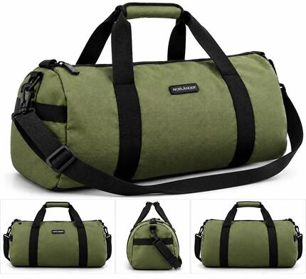 NORLÄNDER Outdoor Duffel Bag 27L Torba Sportowa Podróżna Weekendowa Zielona
