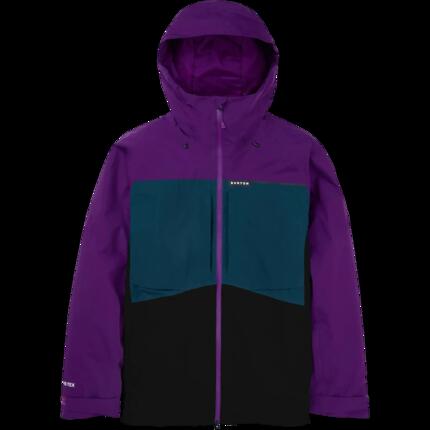 Chaqueta de snowboard con capucha Burton Pillowline GORE-TEX Imperial Púrpura