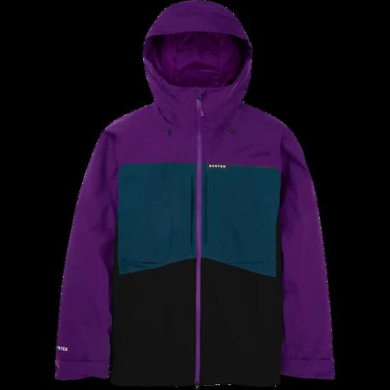 Chaqueta de snowboard con capucha Burton Pillowline GORE-TEX Imperial Púrpura