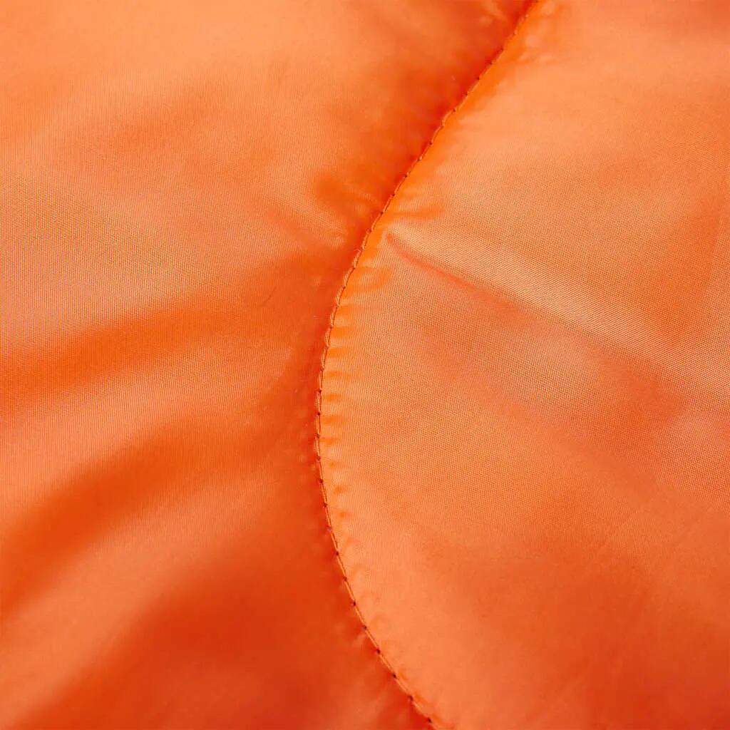 Sac de couchage adulte 3-4 saisons VidaXL 5-15°C orange noir 4/5