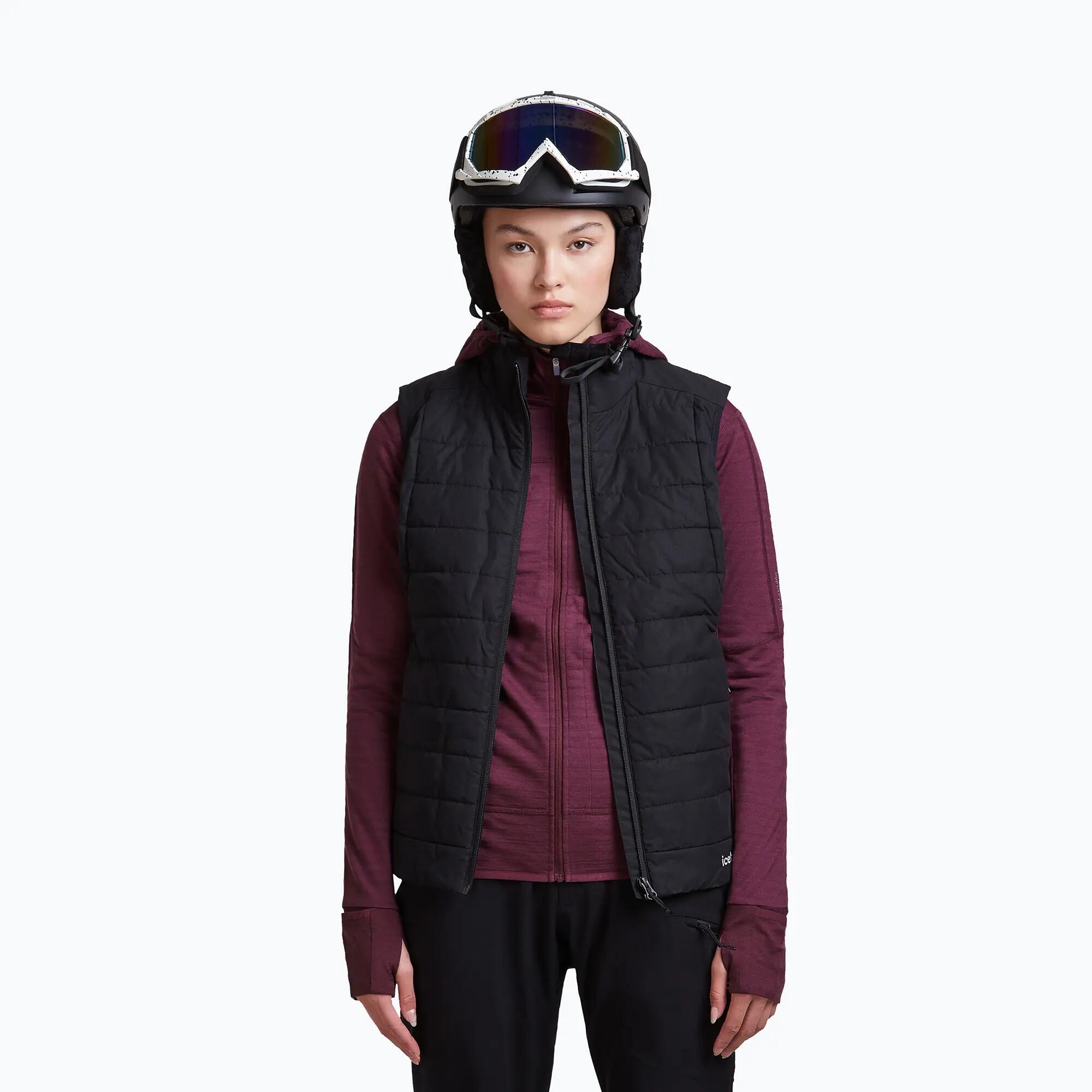 Casaco c/ capuz mulher Icebreaker Merino 300 Realfleece Descender Zip Hoodie 7/7