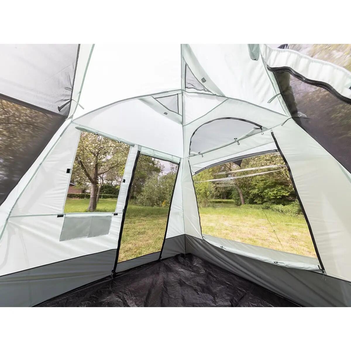 3‑Person Camping Tent – Multi‑Purpose Tent 250×250 cm with Mosquito Net 7/15