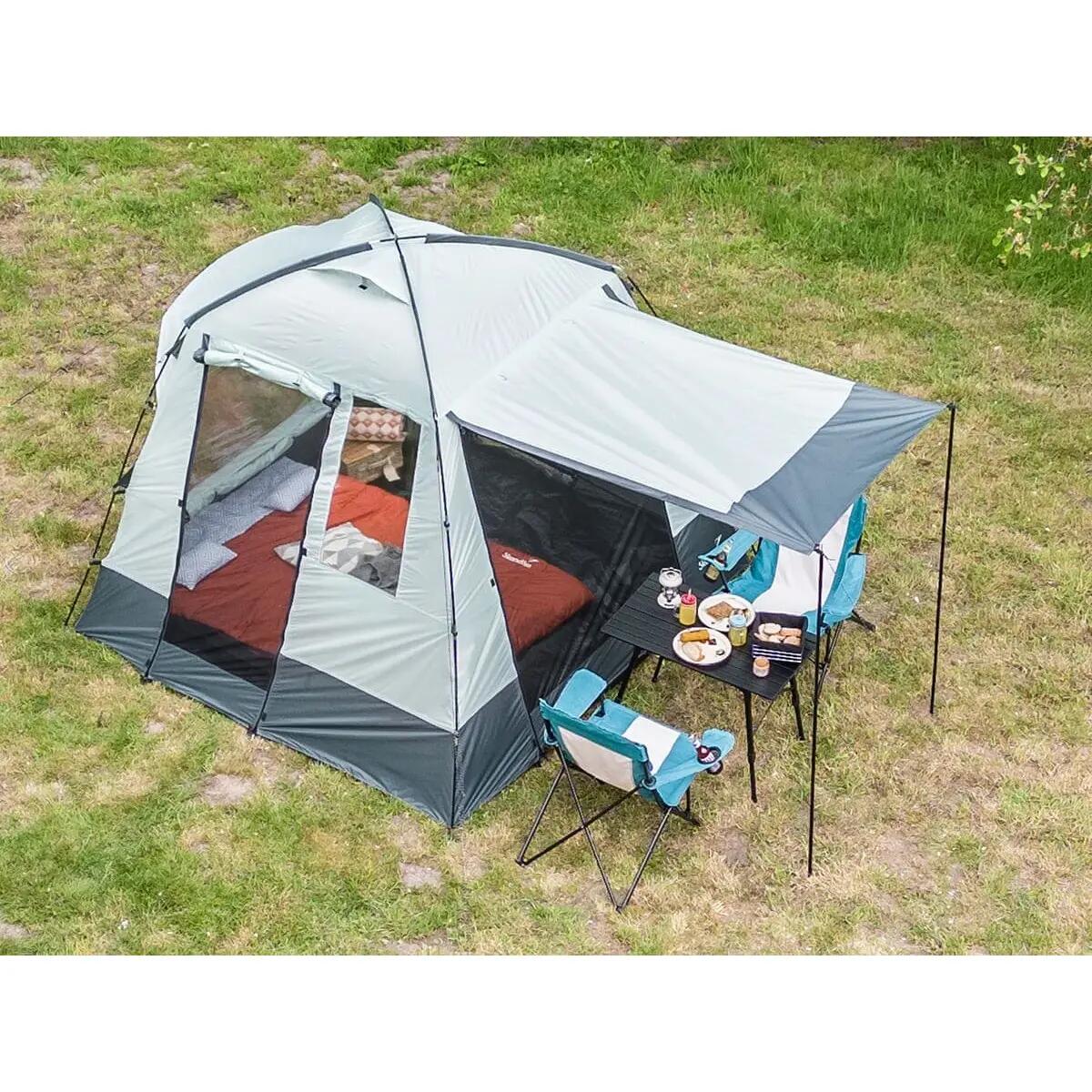 3‑Person Camping Tent – Multi‑Purpose Tent 250×250 cm with Mosquito Net 4/15