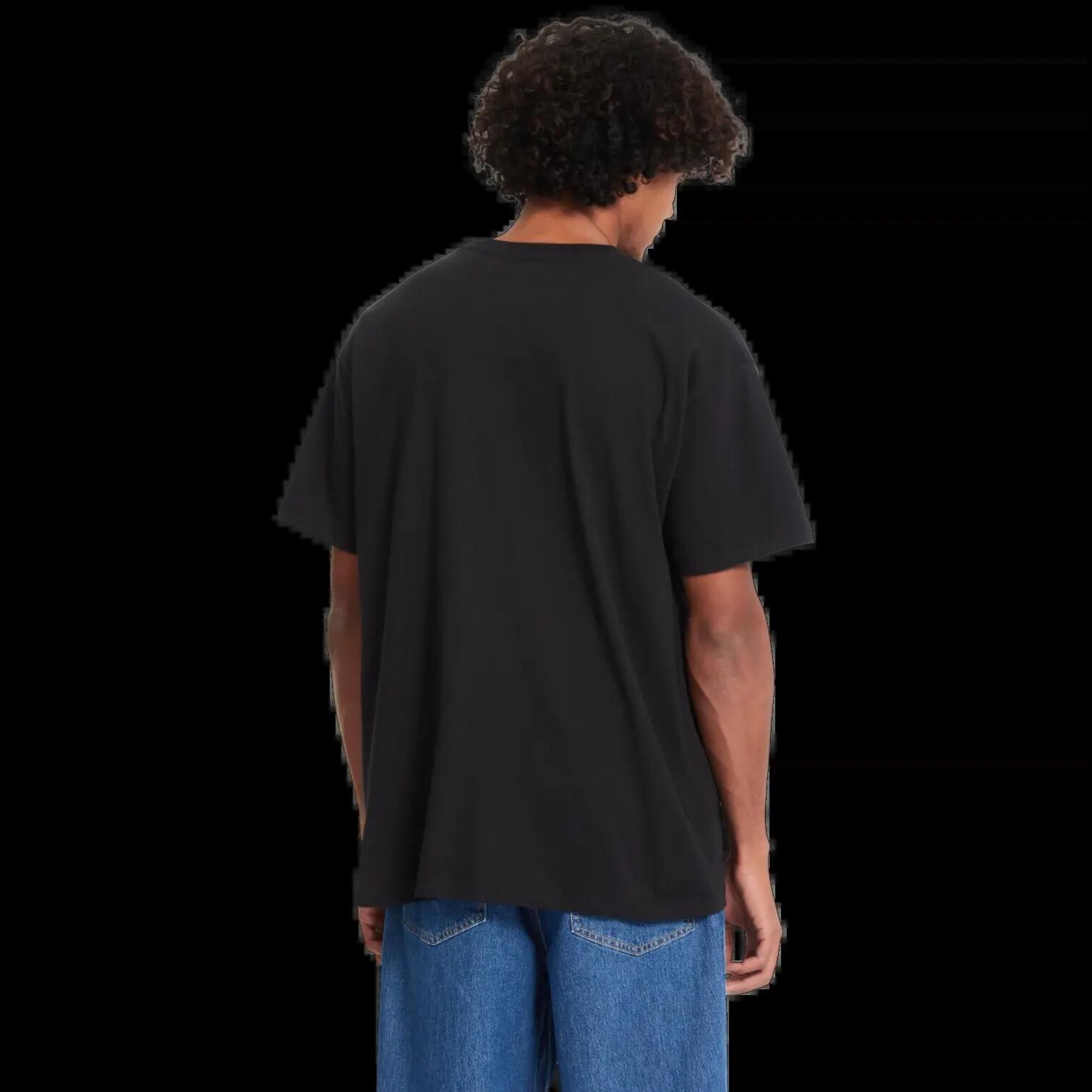 T-shirt Volcom PISTOL STONE LSE SST Noir 2/5