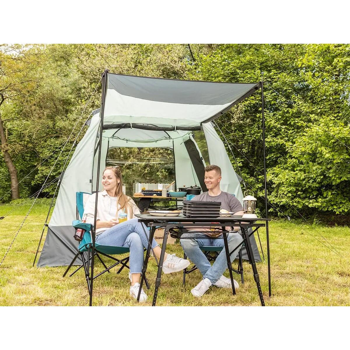 Gebraucht - Campingzelt für 3 Personen - Mehrzweckzelt - 250 x 250 cm 13/14