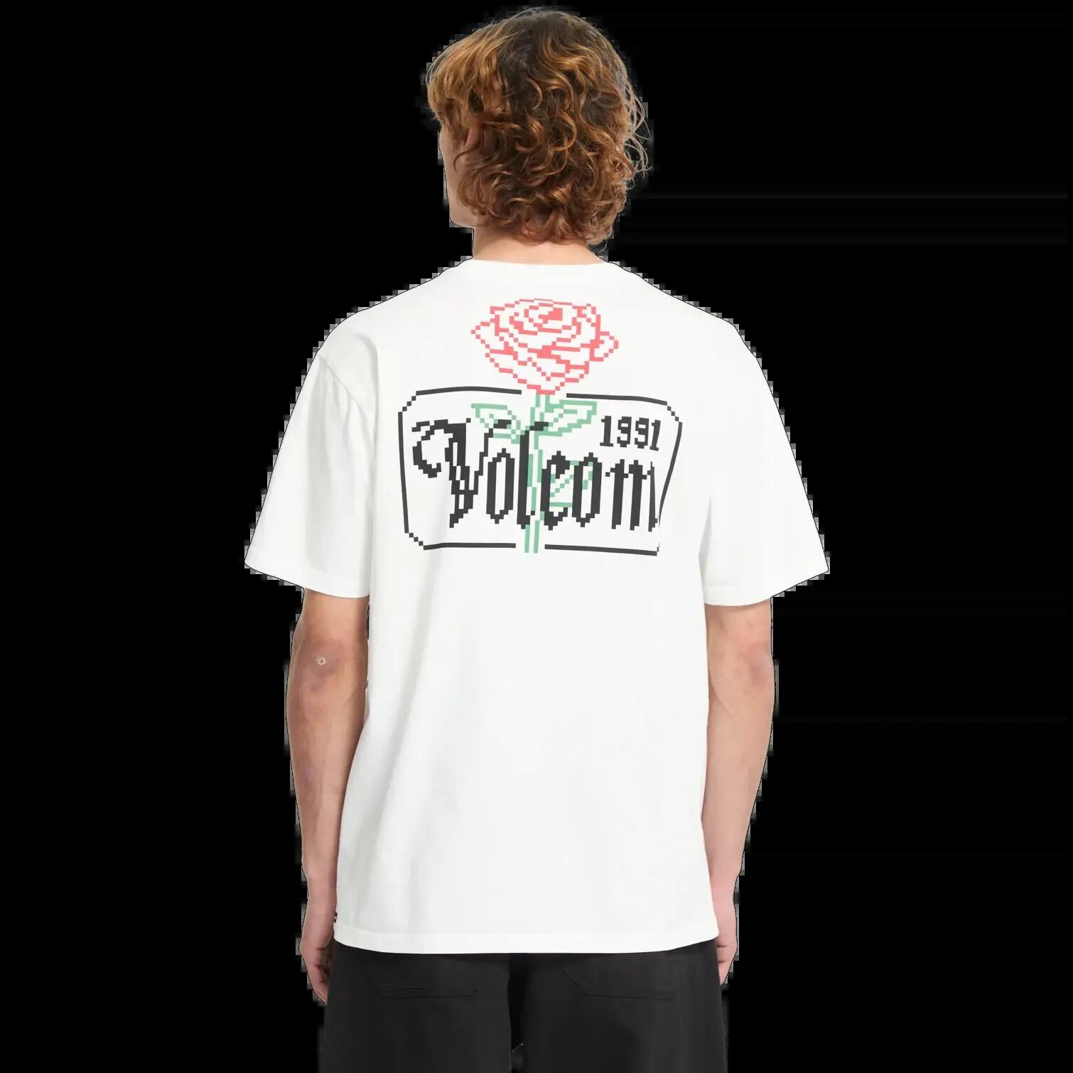 Camiseta Volcom Pleasantry Blanco Natural 2/7