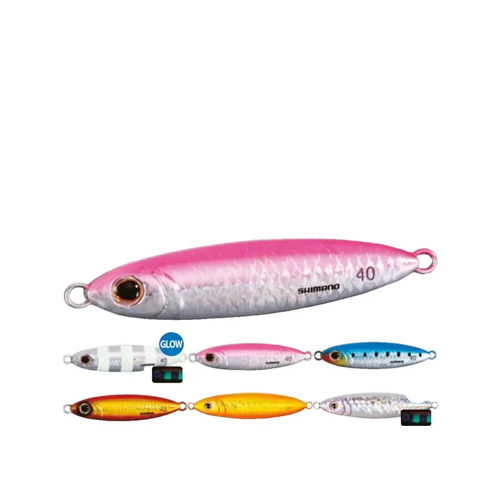 Appât de pesca Shimano Stinger Butterfly Flat Light Orange 2/3