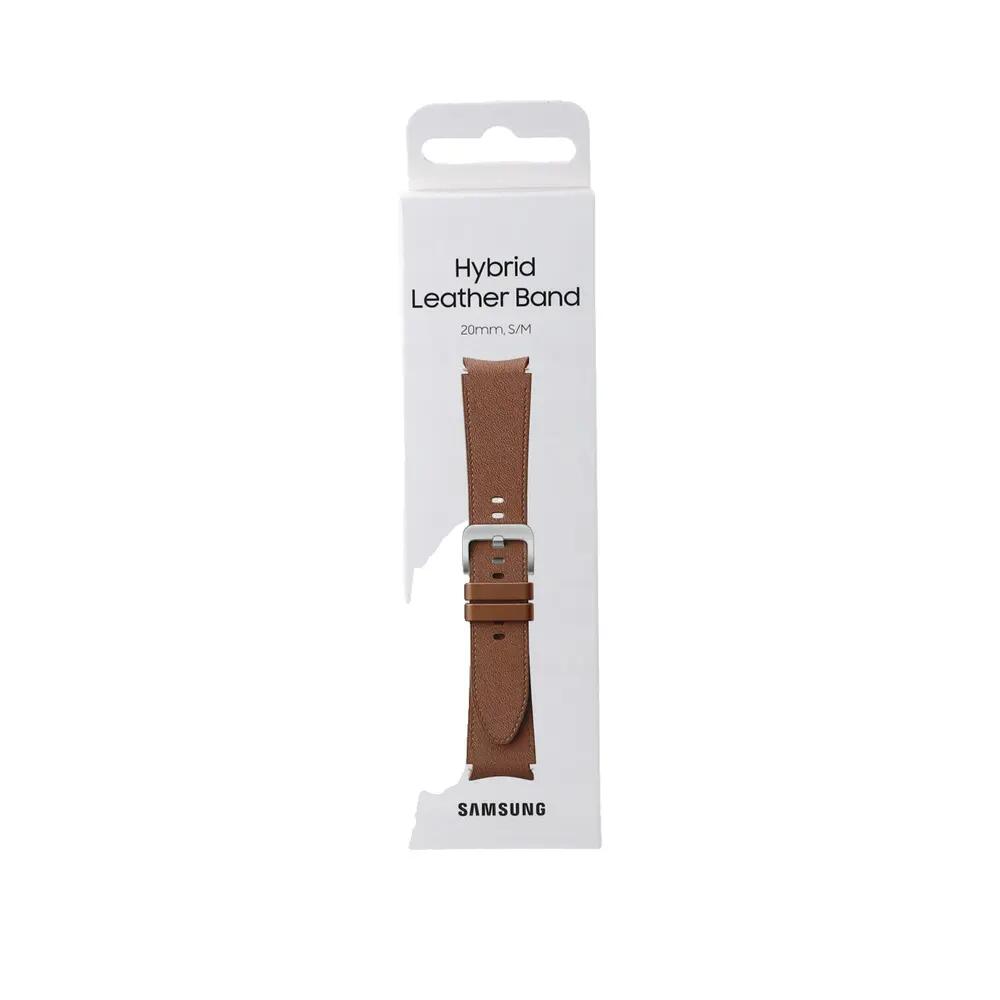 Bracelet hybride cuir Samsung — Camel 4/7