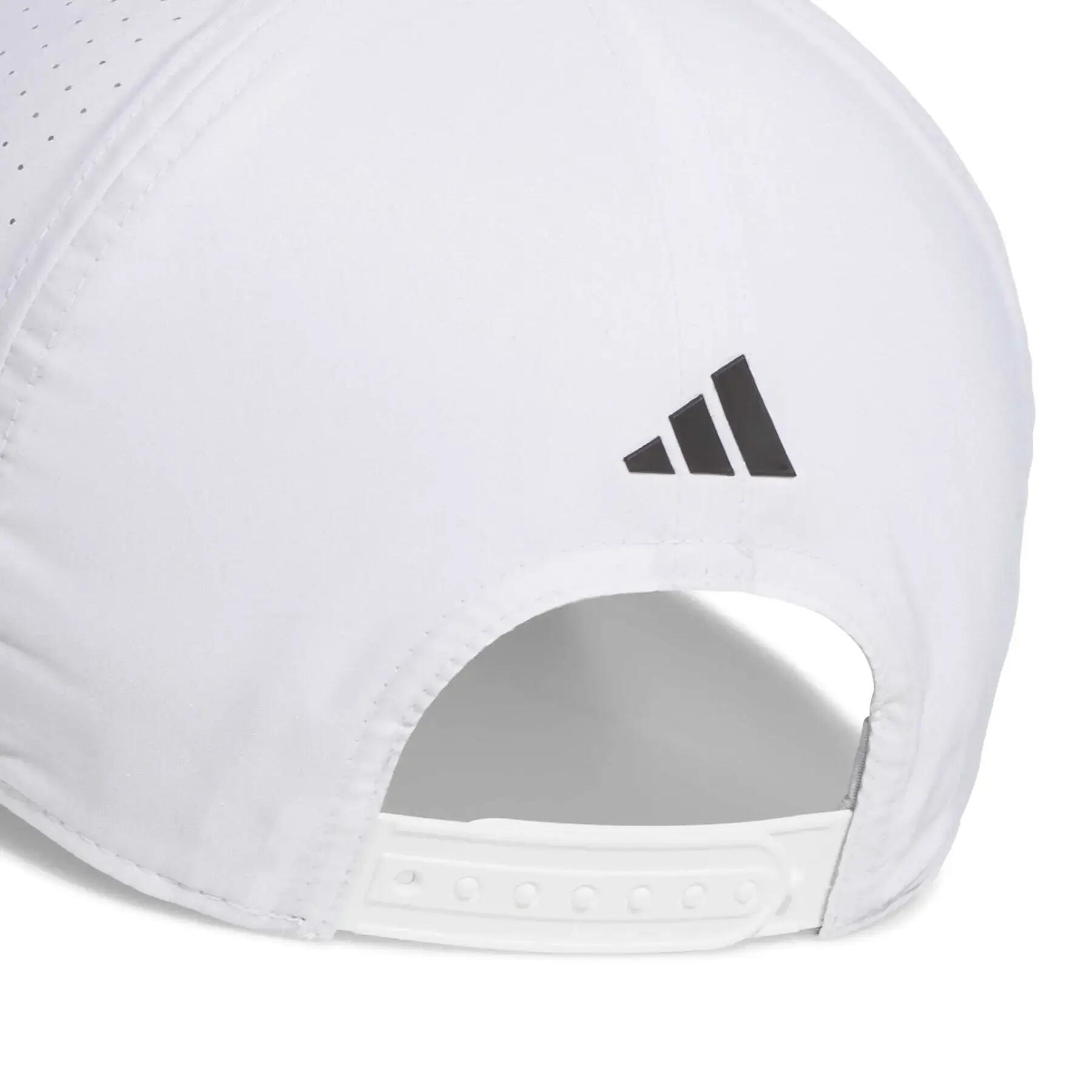 Casquette de golf Adidas Tour Hat 3 Stripes 26 pour homme, blanche 4/4