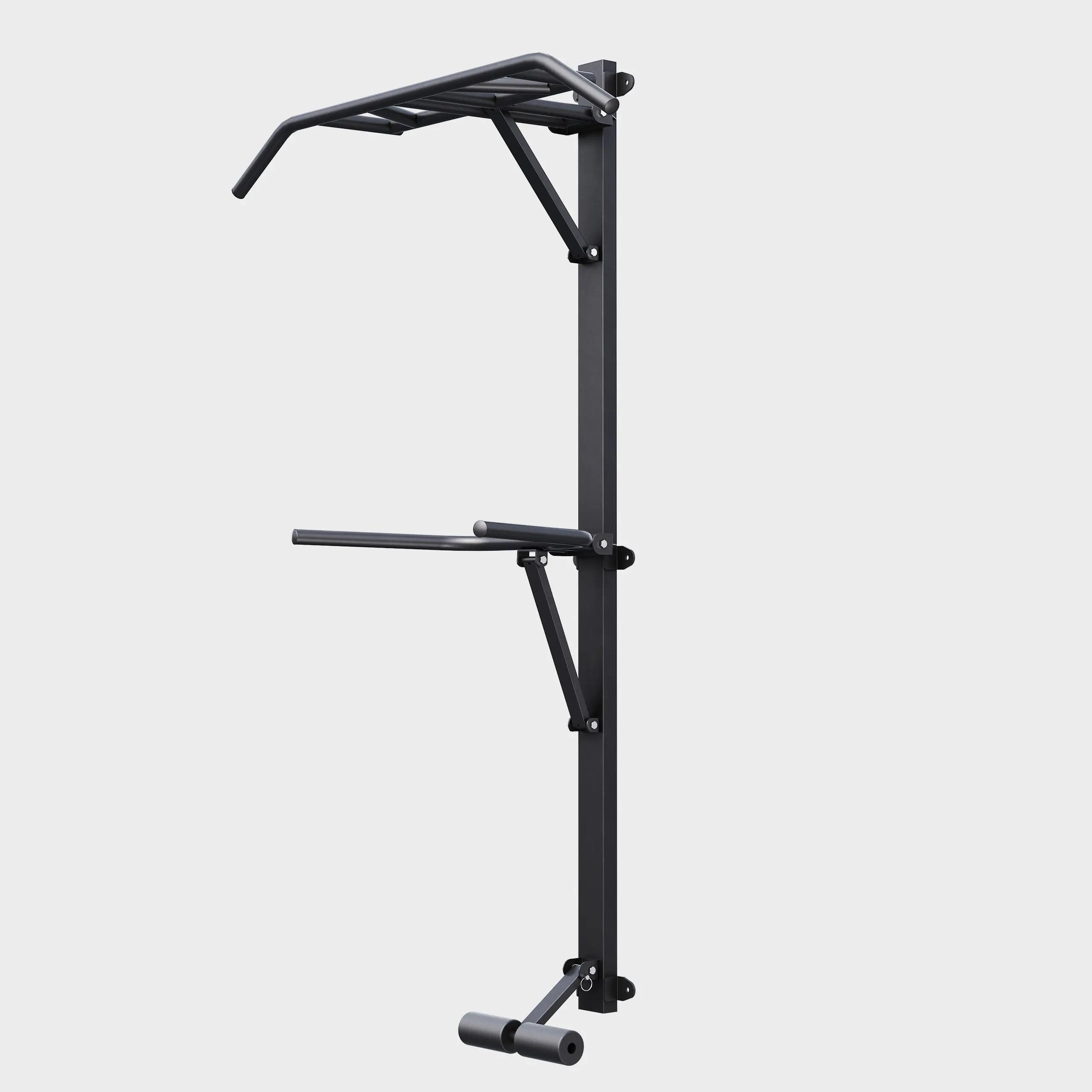 Klimmzug Dip Station klappbar für die Wand, bis 200 kg 2/6