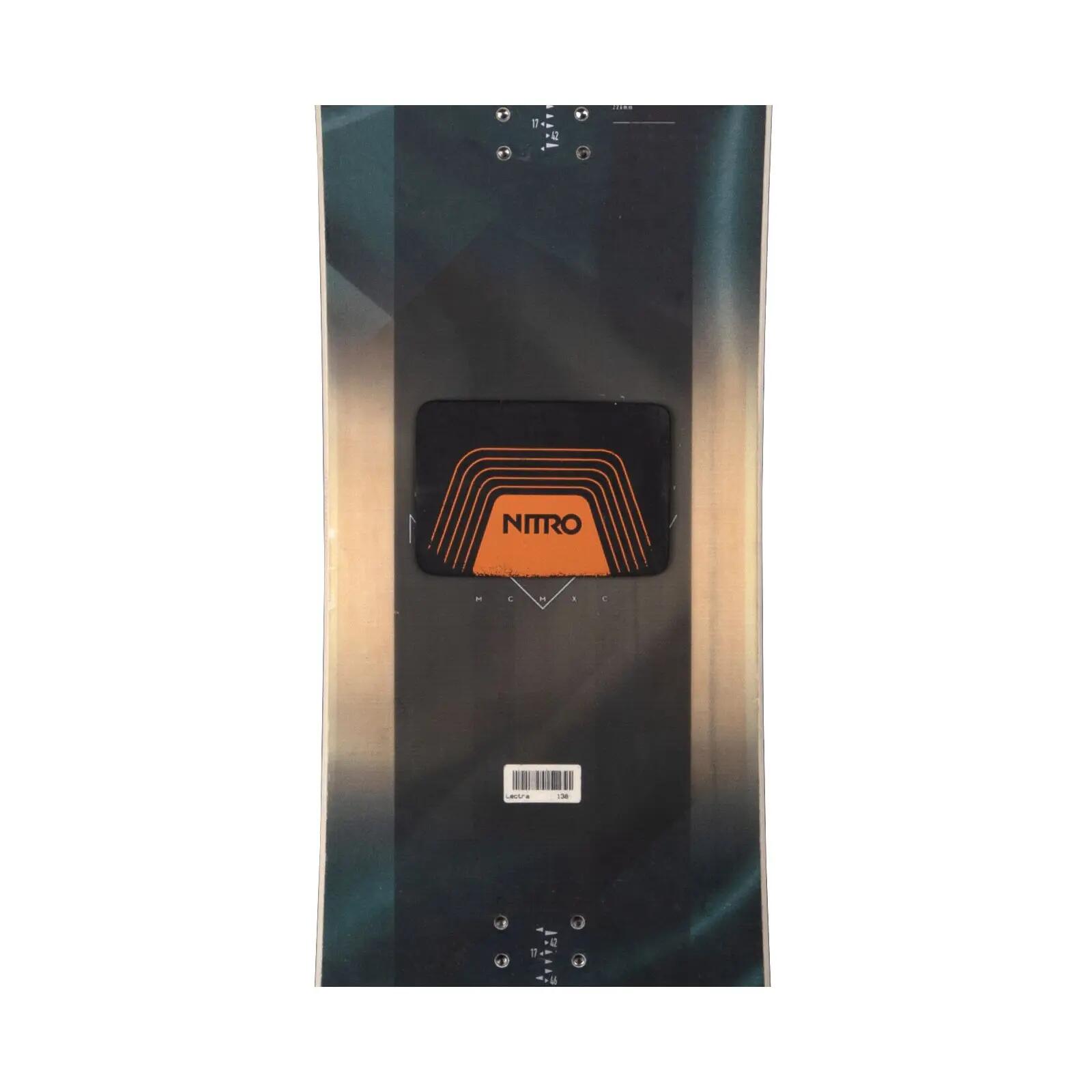 RECONDITIONNE - Snowboard Nitro Lectra + Fixations Coque 3/4