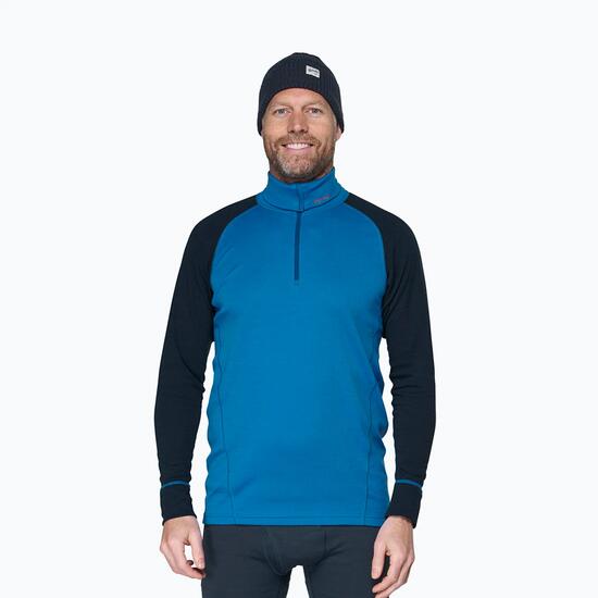 Bluza termoaktywna męska Devold Duo Active Merino 205 Zip Neck