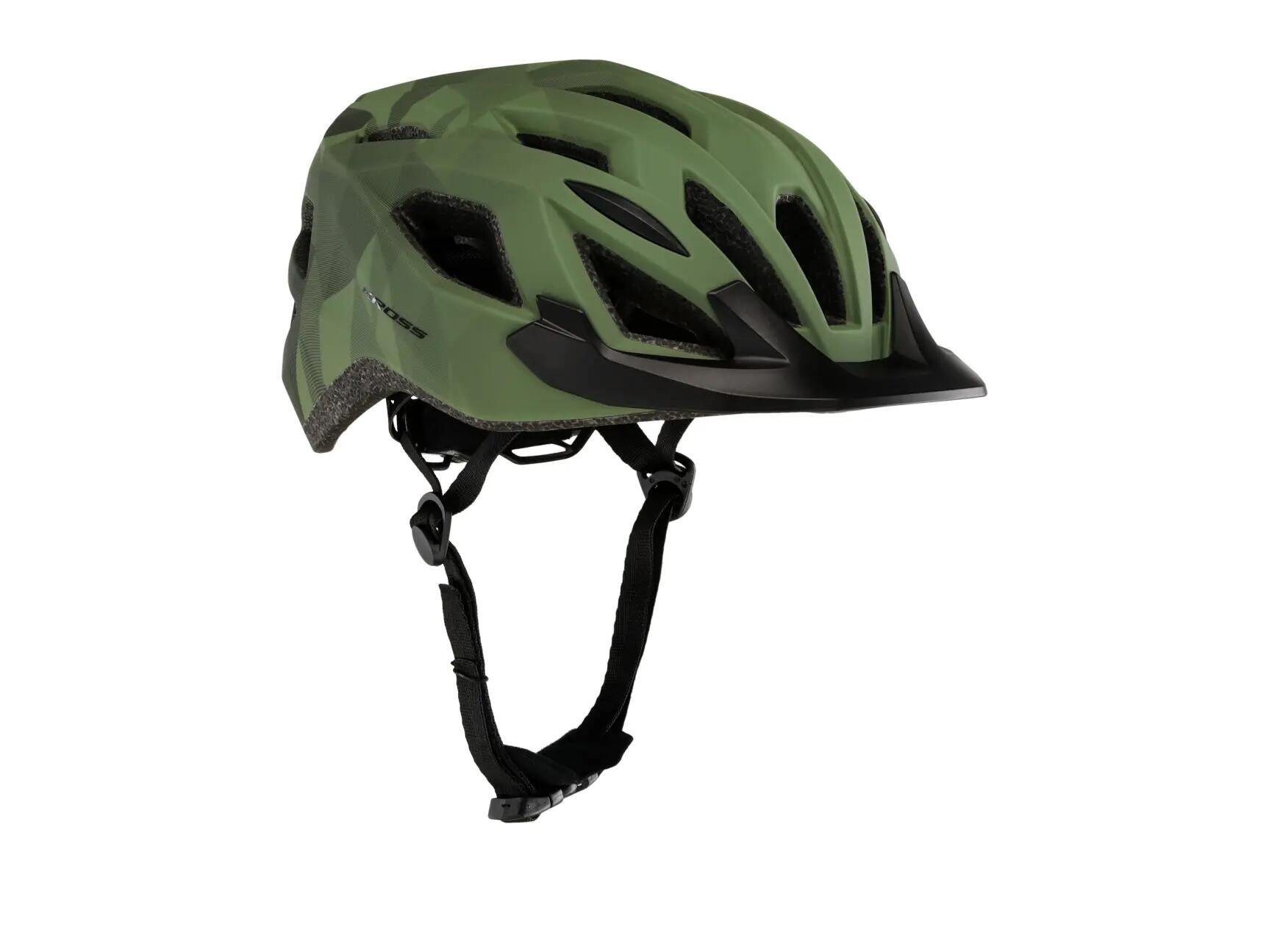 Zielony kask rowerowy MTB KROSS RIDEX 4/7