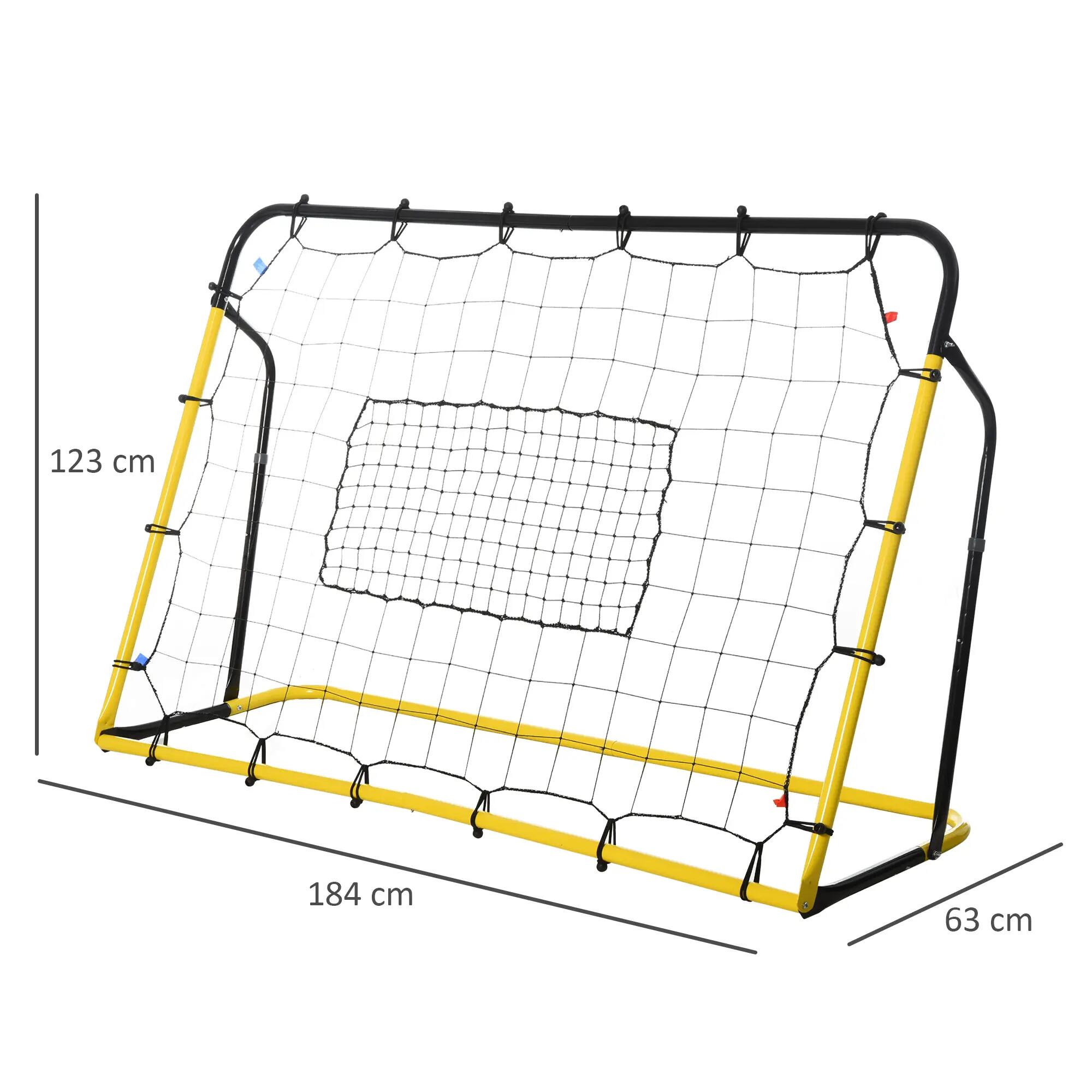 Filet de rebond de football, 184L x 123H cm, rebondisseur de football, 5 angles 5/5
