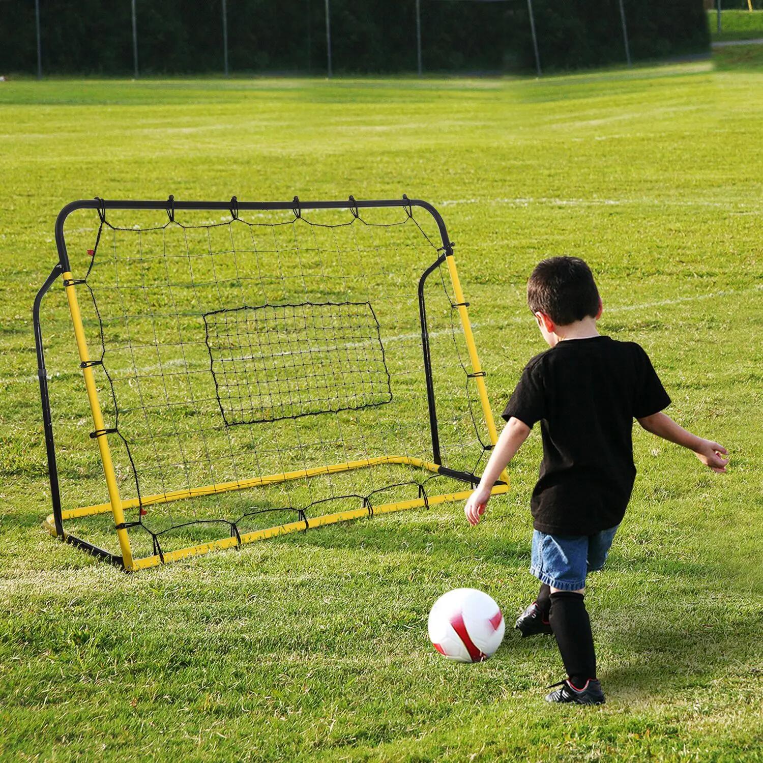 Filet de rebond de football, 184L x 123H cm, rebondisseur de football, 5 angles 4/5