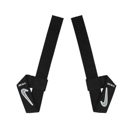 Sangles de levage Nike Alpha Lifting Noir/Blanc