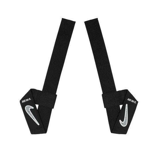 Sangles de levage Nike Alpha Lifting Noir/Blanc