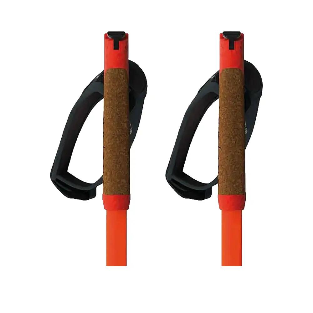 Fischer Storm GTX Orange Ski Poles 5/6