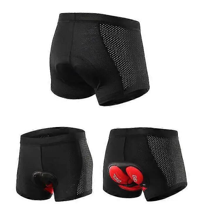 Sous-short de cyclisme pour homme avec rembourrage en gel 3D - Accessoires de vé 3/5