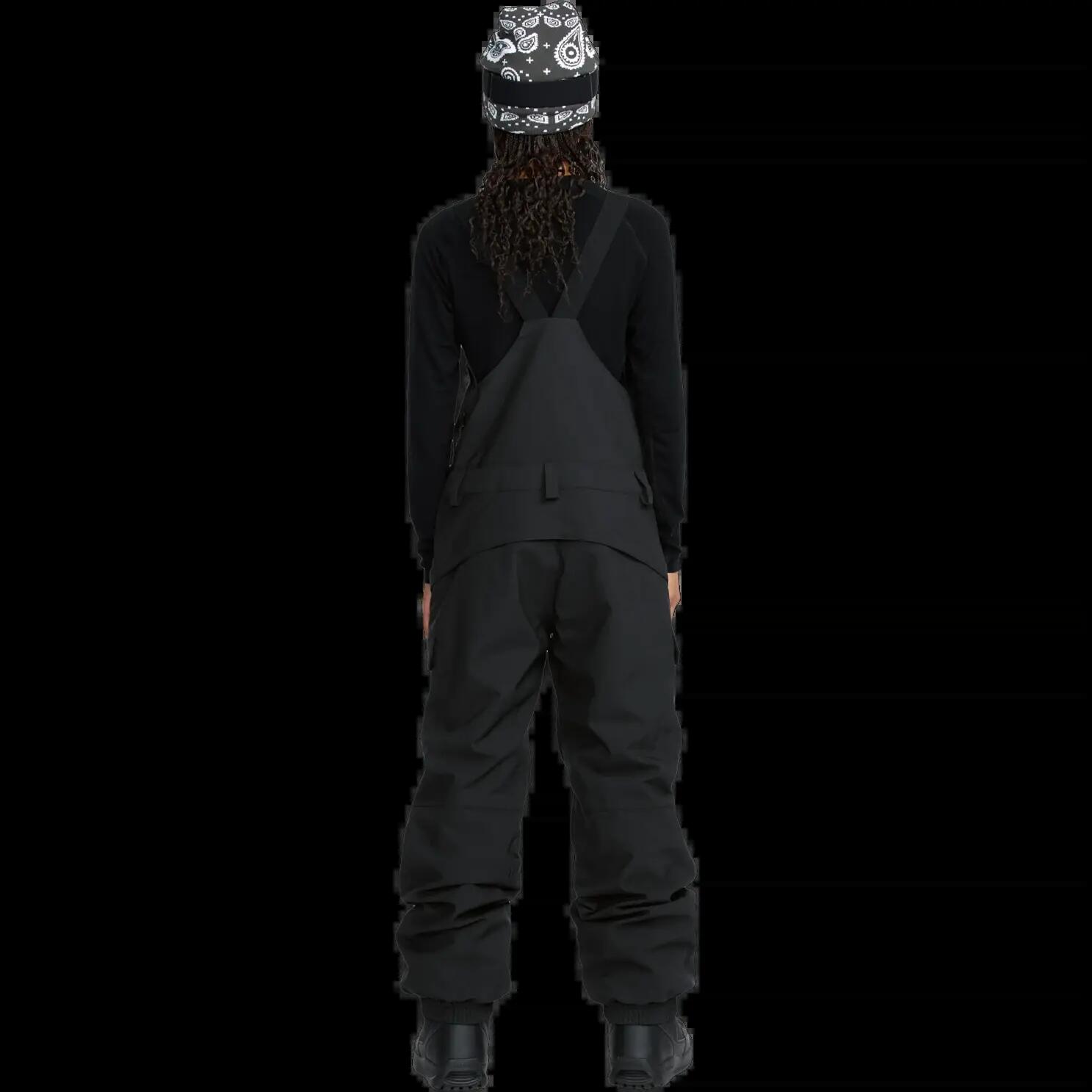 Pantalon de snowboard Volcom CRESTON 3D STRETCH BIB OVERALL Noir 2/8