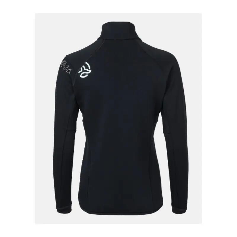 Polar - Mujer - Técnico, cuello de cremallera - Ternua Khamal - Negro 2/2