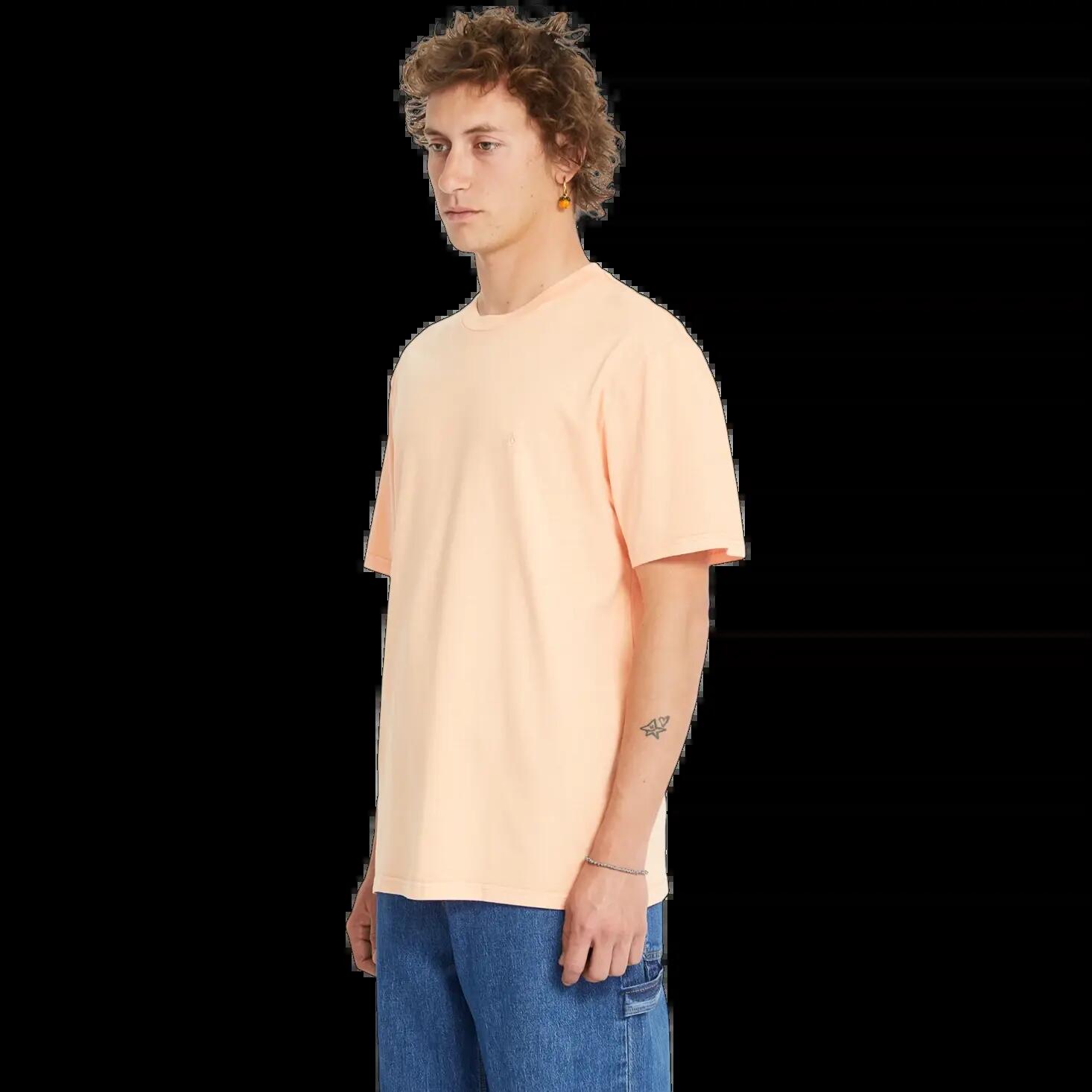 Camiseta Volcom Solid Stone Melocotón Pálido 7/7